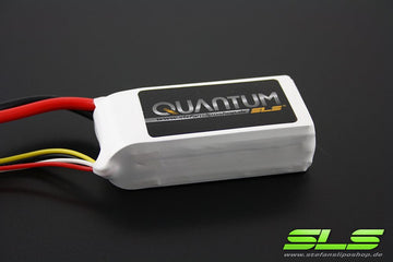 SLS QUANTUM LiPo Battery, 3S/1000mAh, 11.1V, 65C/130C, 74x36x20mm, 102g