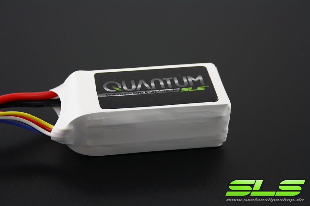 SLS QUANTUM LiPo Battery, 4S/1000mAh, 14.8V, 40C/80C, 75x34x26mm, 127g