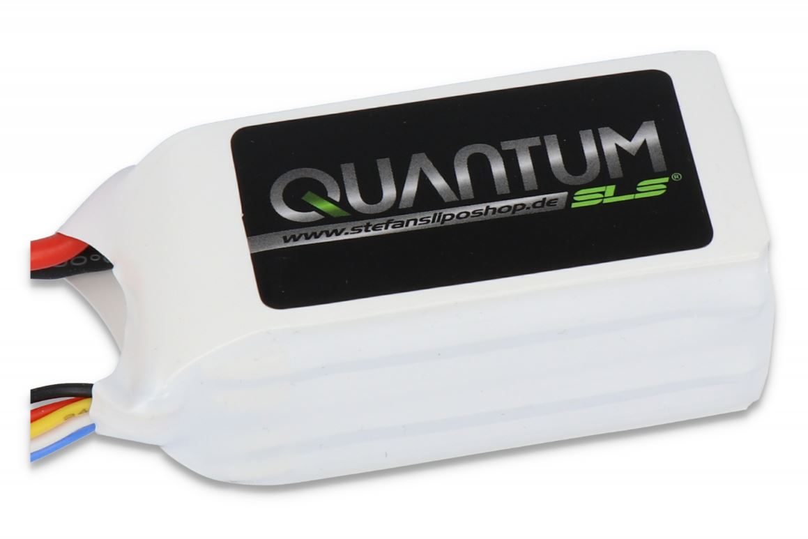 SLS QUANTUM LiPo Battery, 4S/1300mAh, 14.8V, 40C/80C, 73x34x29mm, 141g