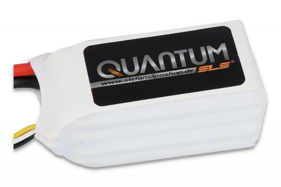 SLS QUANTUM LiPo Battery, 4S/1300mAh, 14.8V, 65C/130C, 73x35x32mm, 164g