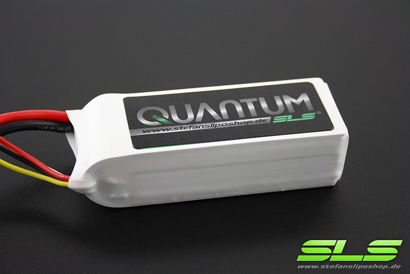 SLS QUANTUM LiPo Battery, 3S/1600mAh, 11.1V, 30C/60C, 96x30x21mm, 124g