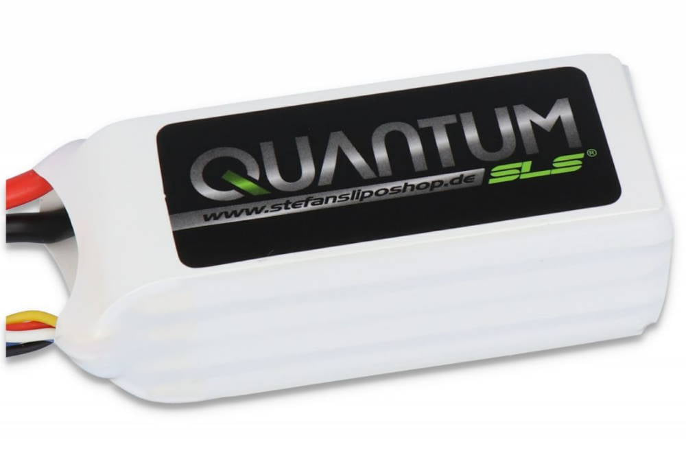 SLS QUANTUM LiPo Battery, 4S/1600mAh, 14.8V, 40C/80C, 96x30x30mm, 174g