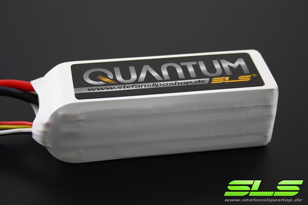 SLS QUANTUM LiPo battery, 4S/1800mAh, 14.8V, 65C/130C, 107x35x28mm, 206g