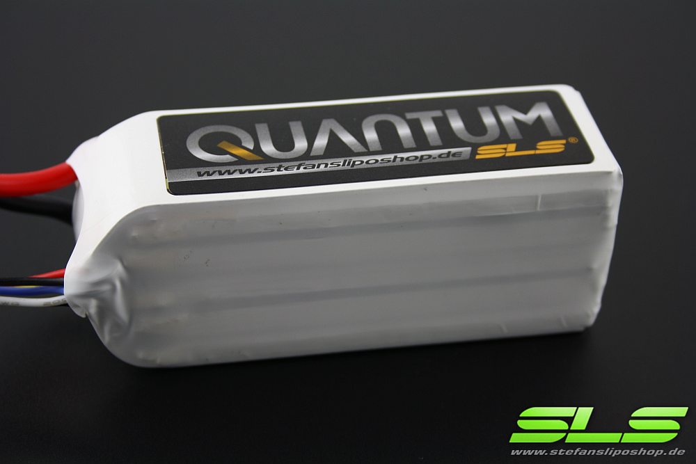 SLS QUANTUM LiPo Battery, 5S/1800mAh, 18.5V, 65C/130C, 109x35x32mm, 243g