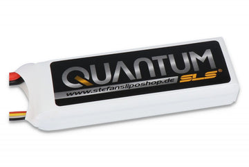 SLS QUANTUM LiPo Battery, 3S/3000mAh, 11.1V, 65C/130C, 140x44x20mm, 269g