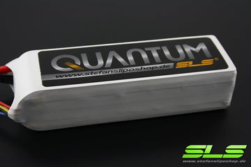 SLS QUANTUM LiPo Akku, 4S/3000mAh, 14,8V, 65C/130C, 140x44x27mm, 345g