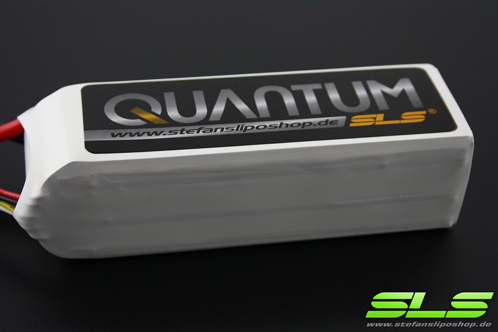 SLS QUANTUM LiPo Battery, 5S/3000mAh, 18.5V, 65C/130C, 140x44x32mm, 422g