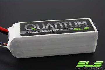SLS QUANTUM LiPo Battery, 5S/3700mAh, 18.5V, 40C/80C, 139x43x38, 482g