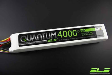 SLS QUANTUM LiPo Akku, 12S/4000mAh, 44,4V, 40C/80C, Stickpack