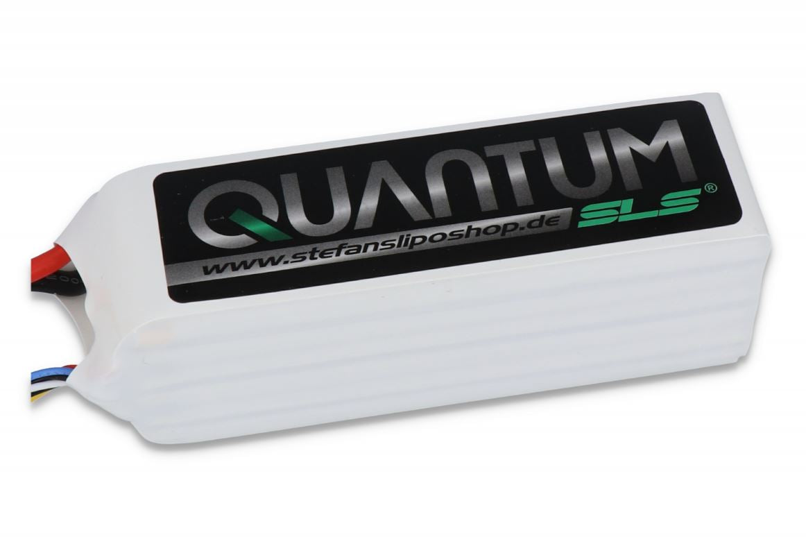 SLS QUANTUM LiPo Battery, 6S/4000mAh, 22.2V, 30C/60C, 147x44x41mm, 555g