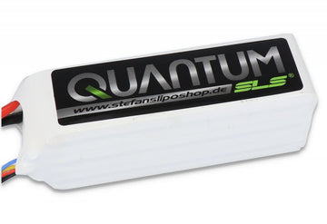 SLS QUANTUM LiPo Battery, 6S/4000mAh, 22.2V, 40C/80C, 147x45x43mm, 588g