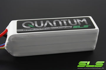 SLS QUANTUM LiPo Akku, 6S/4500mAh, 22,2V, 30C/60C, 162x46x40mm, 611g