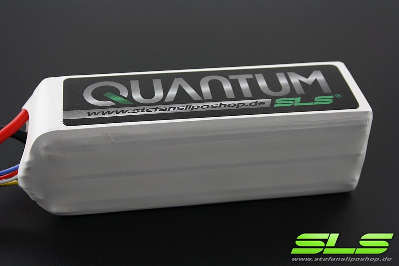 SLS QUANTUM LiPo Akku, 6S/4500mAh, 22,2V, 30C/60C, 162x46x40mm, 611g