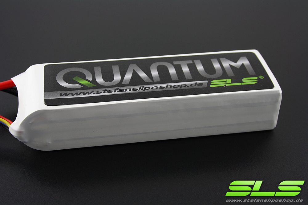 SLS QUANTUM LiPo Akku, 4S/5000mAh, 14,8V, 40C/80C, 163x46x32mm, 494g