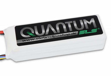 SLS QUANTUM LiPo Akku, 5S/5000mAh, 18,5V, 30C/60C, 162x45x42mm, 570g