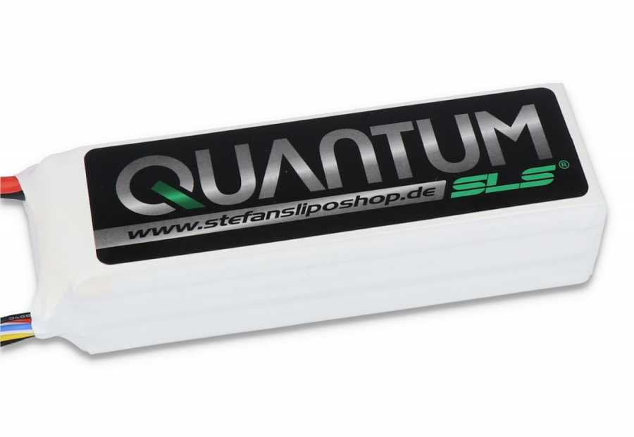 SLS QUANTUM LiPo Akku, 5S/5000mAh, 18,5V, 30C/60C, 162x45x42mm, 570g