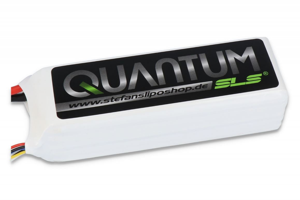 SLS QUANTUM LiPo Akku, 5S/5000mAh, 18,5V, 40C/80C, 163x45x40mm, 615g
