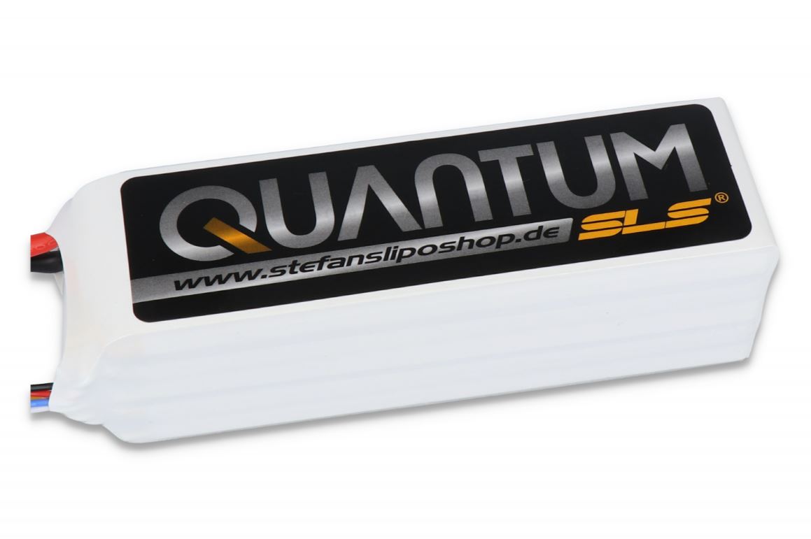 SLS QUANTUM LiPo Battery, 5S/5000mAh, 18.5V, 65C/130C, 163x46x42mm, 651g