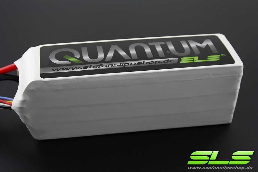 SLS QUANTUM LiPo Akku, 7S/5000mAh, 25,9V, 40C/80C, 160x47x55mm, 844g