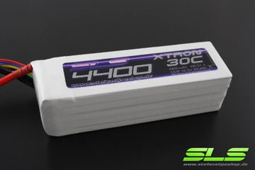 SLS LiPo Battery XTRON, 4S/4400mAh, 14.8V, 30C/60C, 148x45x31mm, 447g