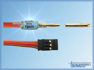 Brushless Drehzahlsensor für UniTest 2, UniLog, UniLog 2 und JLog2,SM # 2213
