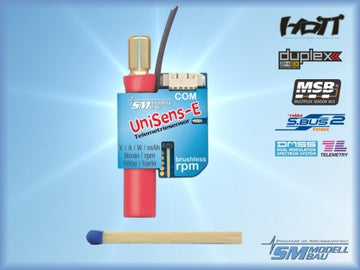 UniSens-E mit 5,5mm Goldkontaktsteckverbindung, SM-Modellbau # 3103