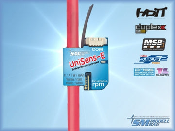UniSens-E mit 4mm² Silikonkabel, SM-Modellbau # 3105