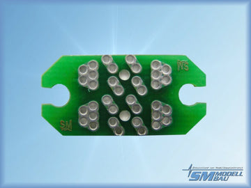 MPX Steckerplatine, doppelt, SM-Modellbau # 9001