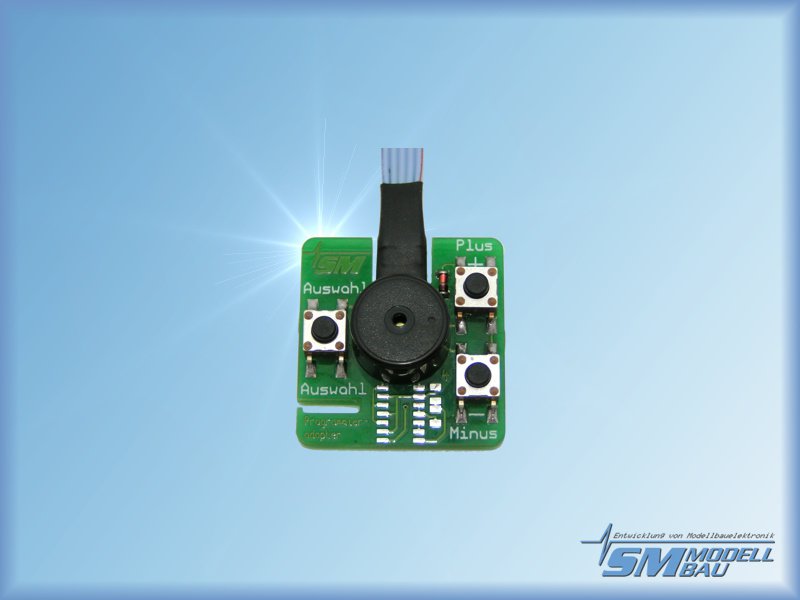 Programming adapter for V-cable 2 and retractable landing gear control, # 9050