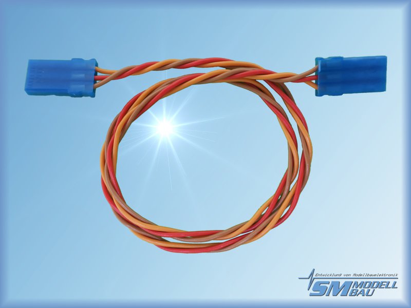 Patchkabel einzeln für Telemetriesensoren, SM-Modellbau # 9101