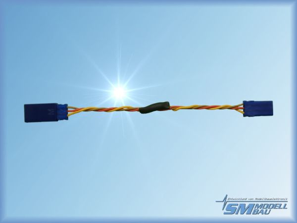 Patchkabel einzeln für Telemetriesensoren, SM-Modellbau # 9101