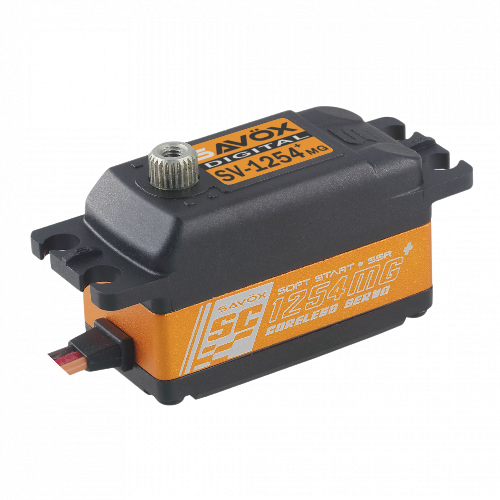 Servo Savox SV-1254MG+ LOW Profile Digital, 40.8x20.2x25.4mm, 180Ncm, 46g