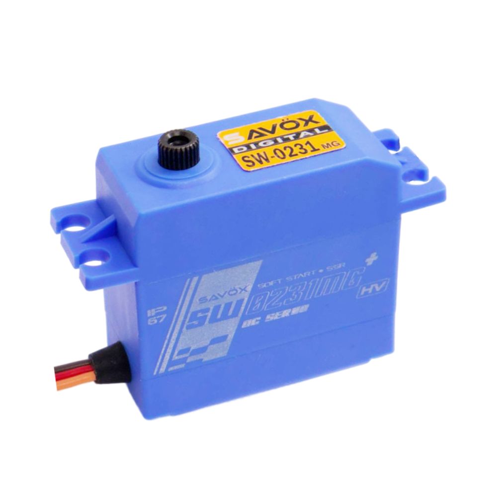Savox SW-0231MG+ Wasserdichtes Digitalservo, 41.8 x 20.2 x 42.9mm, 25kgcm@7.4V
