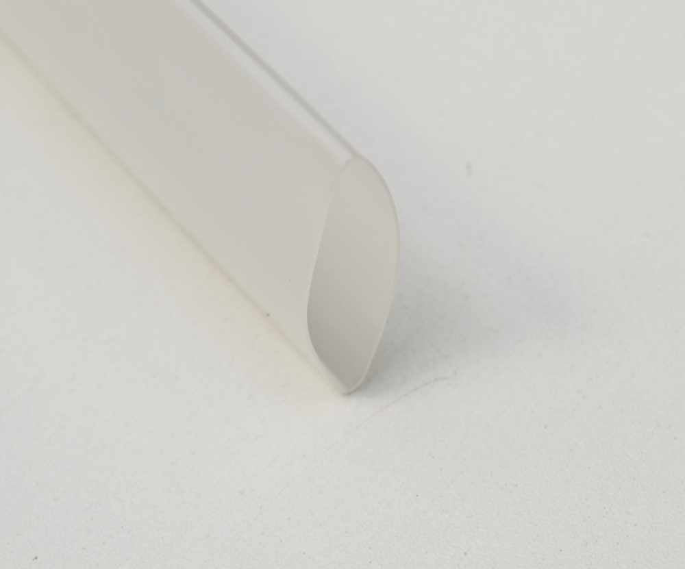 Schrumpfschlauch 2:1, Innendurchmesser 9,5mm (Transparent), (VE 1Meter) # 61066