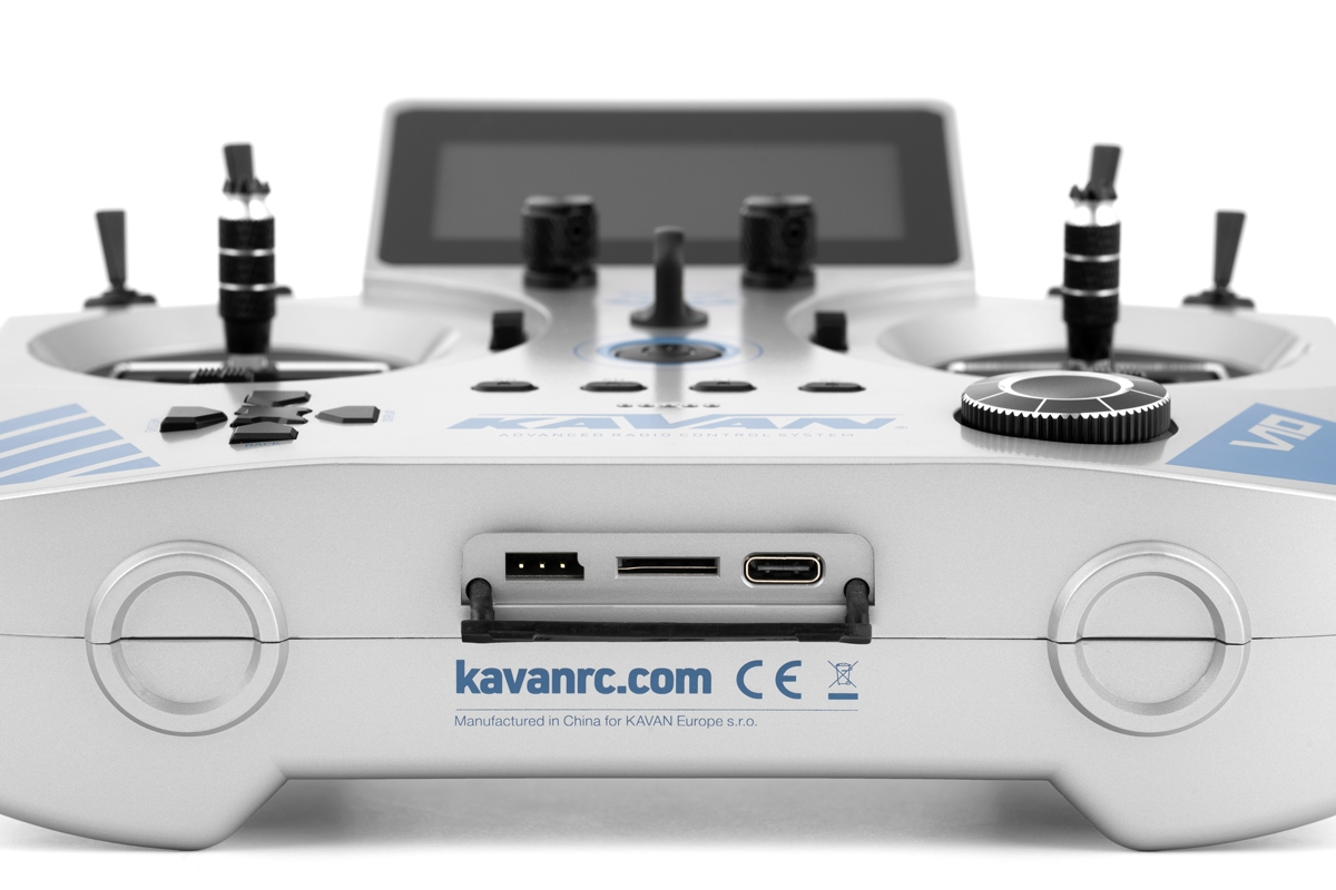 Sender KAVAN V10 mit 2S/2600mAh LiIo Akku, SILBER