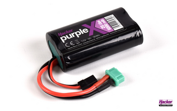 Hacker Purple-X, LiIon RX 5000-2S, 72x42x24mm, 153gr, Hacker # 10110054