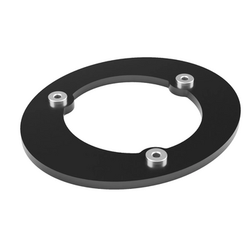 Ringspant / Montagespant mit 71mm Lochkreis, 120x140x4mm