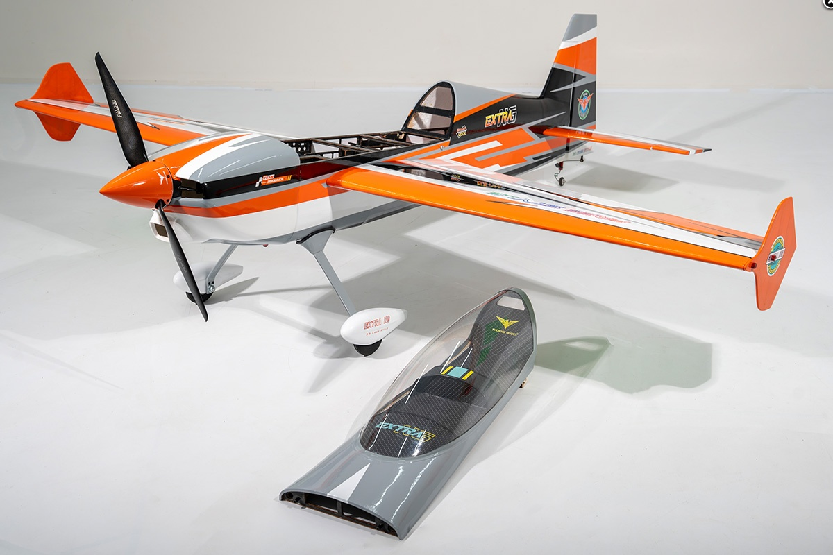 Phoenix Extra NG, ARF, Spw. 1520mm, orange/weiß, Carbon V2, # PH254
