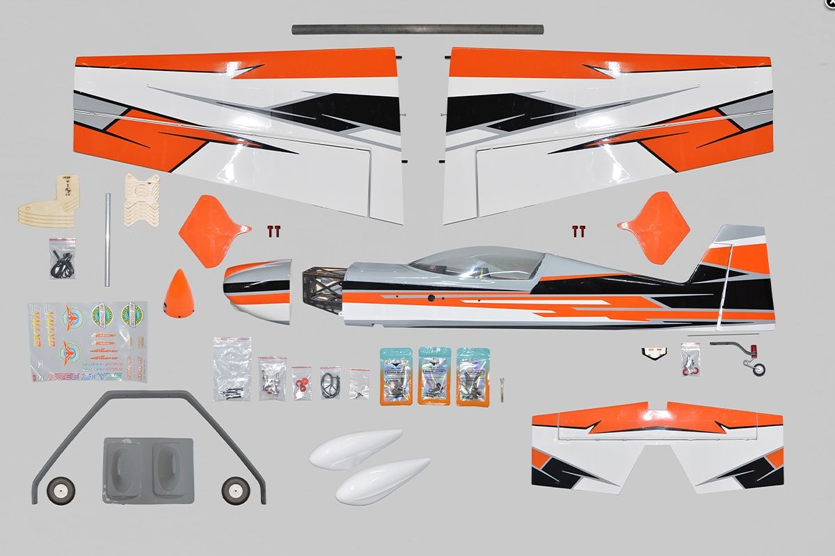 Phoenix Extra NG, ARF, Spw. 1520mm, orange/weiß, Carbon V2, # PH254