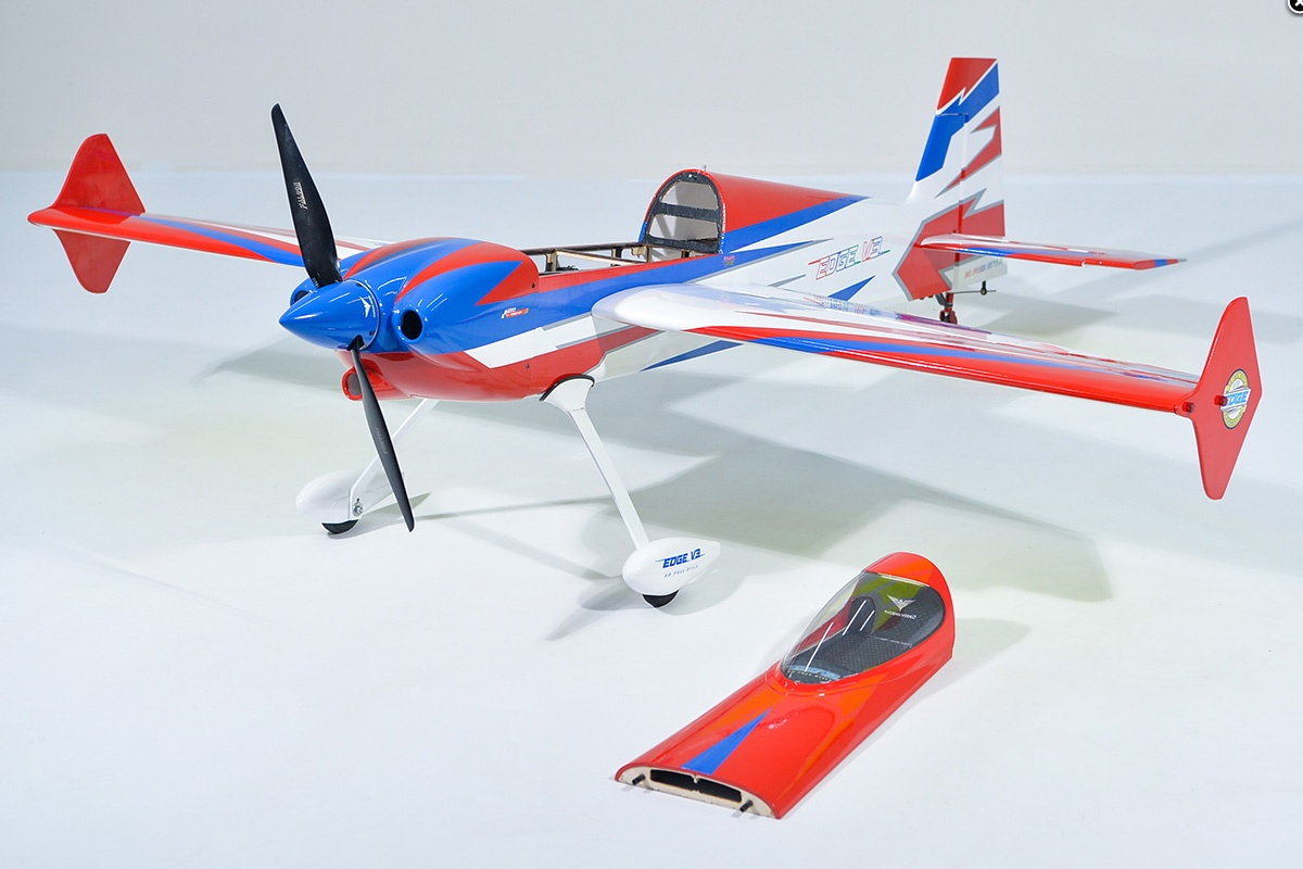 Phoenix Edge 540, ARF Carbon V3, Spw. 1524mm, rot/blau, # PH252