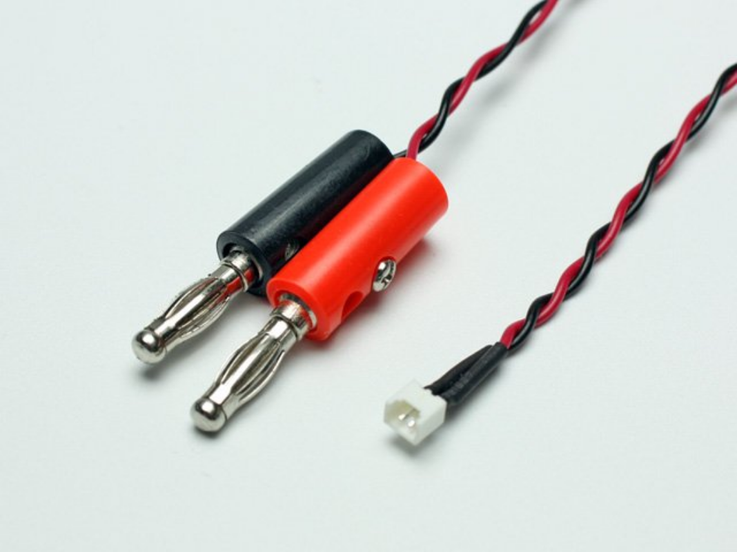 Ladekabel mit MCX-Anschluss und 4mm Goldstecker, Pichler # C5179