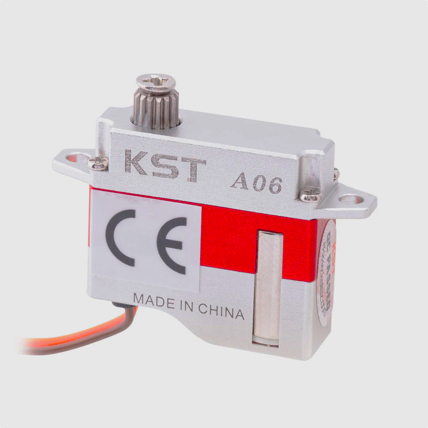 Servo KST, A06-HV-V6, 7mm HV,  F3K Mini Digi, 7g, 20.5x7x18.8mm, 0.06s/24Ncm @ 8.4V
