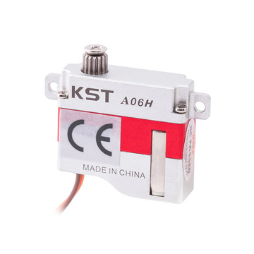 Servo KST, A06H-HV-V6, 7mm HV,  F3K Mini Digi, 7g, 20.5x7x18.8mm, 0.06s/24Ncm @ 8.4V