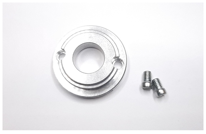 Motor-Getriebeflansch zu Reisenauer Micro Edition, (M3 Bohrungsabstand 19mm)