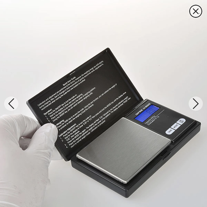 Waage ( Digital-Taschenwaage) 0,1-600g, R&G # 390301-00