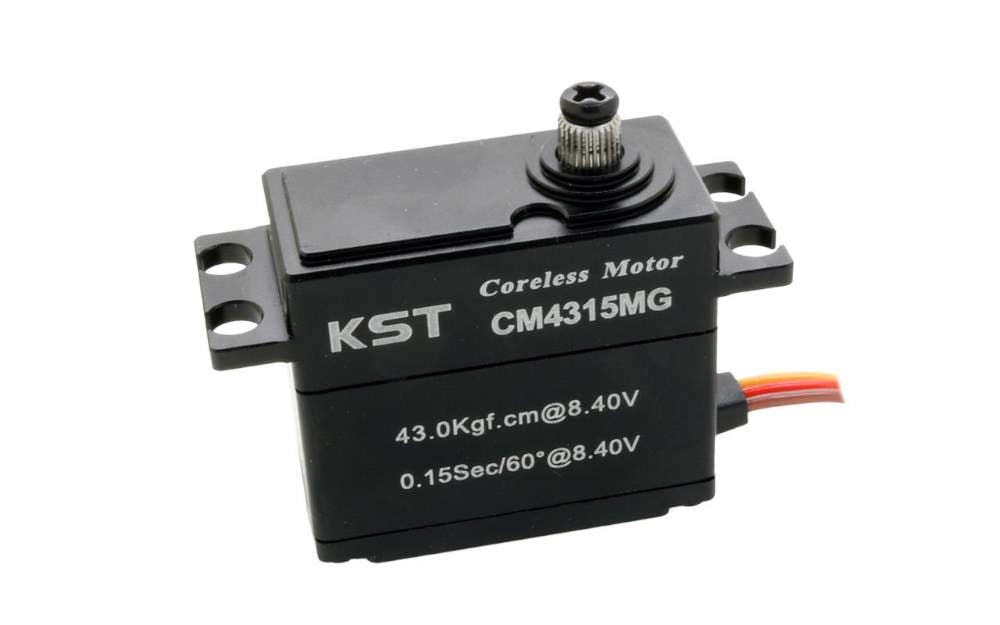Servo KST CM4315, V6, 40.5x20x38mm, 70g, 430 Ncm/8.4V