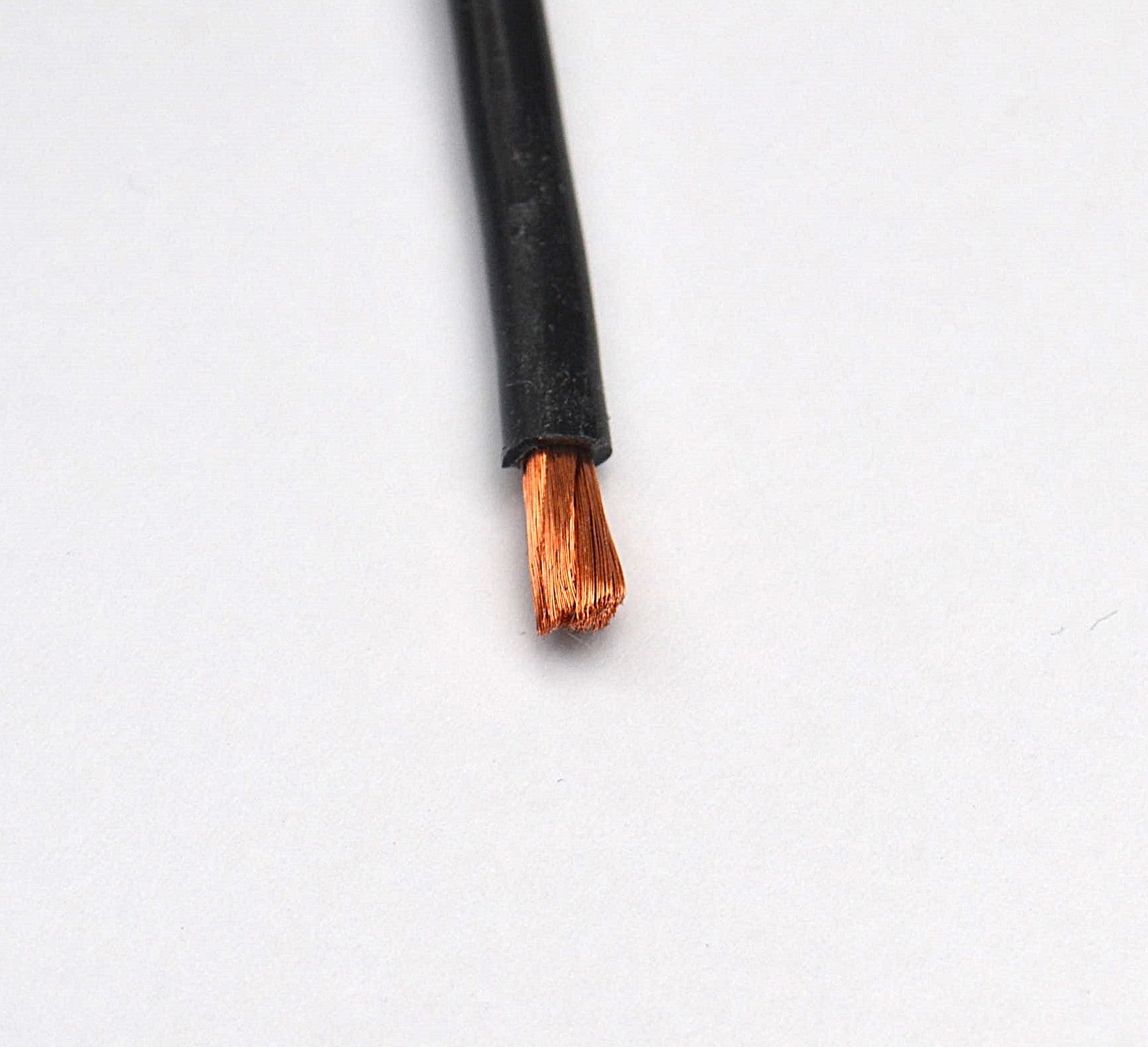 Silikonkabel 1.0mm² schwarz, extrem geschmeidig, "Menge 1" = 1m Liefermenge