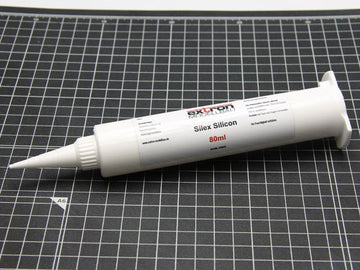 Silicone Adhesive SILEX, transparent, 80ml, Pichler/Extron # X1075