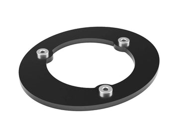Ring frame / Mounting frame with 59mm bolt circle, 75x90x4mm