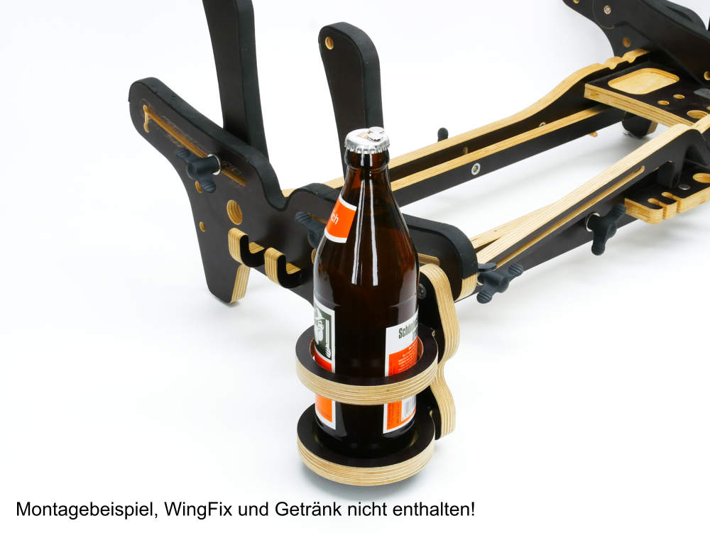 WingFix Getränkehalter BE (Black Edition), Teil-Q